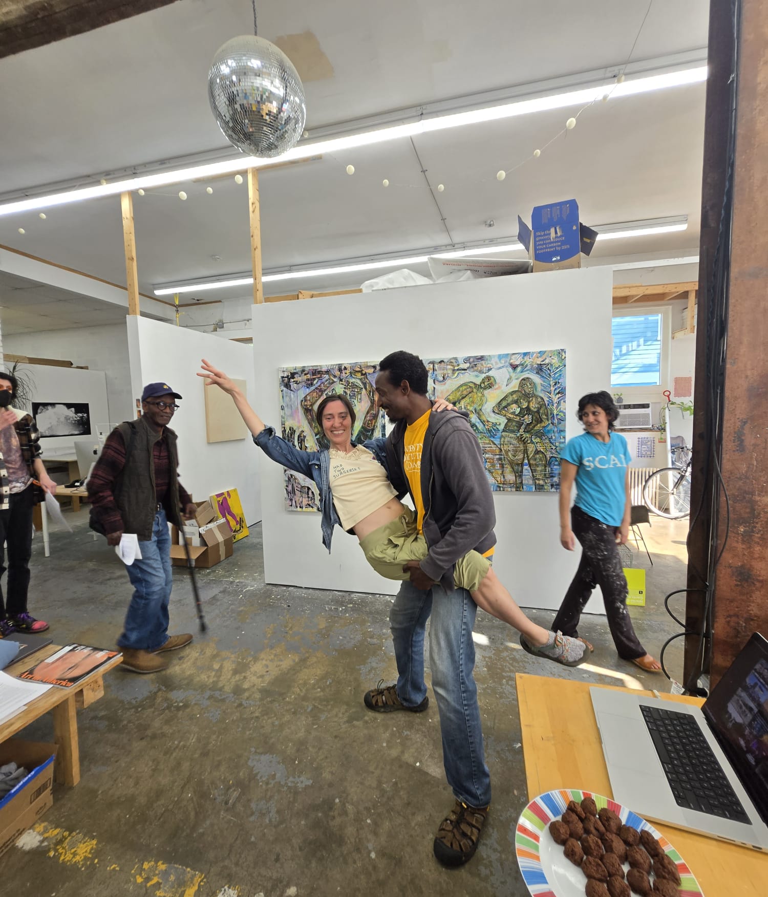 Ukrainian gathering at Red Dirt Studio