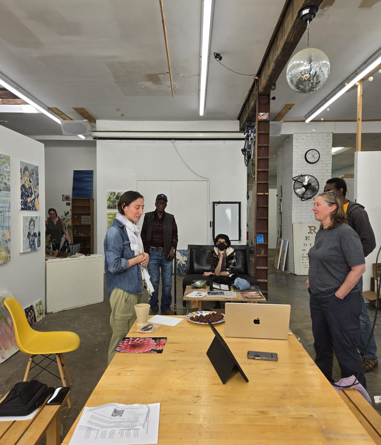 Ukrainian gathering at Red Dirt Studio